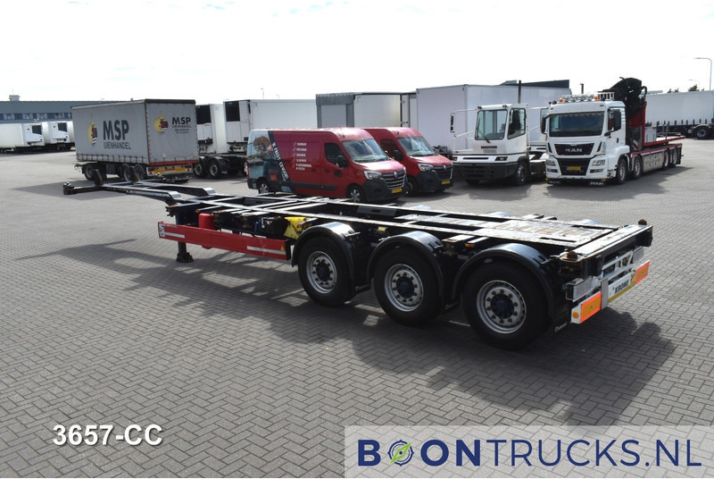 Krone SD BOX LINER | 2x20-40-45ft HC * LIFT AXLE * BPW/DISC * EXTENDABLE REAR * 10x AVAILABLE - Контейнеровоз/ Змінний кузов напівпричіп: фото 3 Krone SD BOX LINER | 2x20-40-45ft HC * LIFT AXLE * BPW/DISC * EXTENDABLE REAR * 10x AVAILABLE - Контейнеровоз/ Змінний кузов напівпричіп: фото 3
