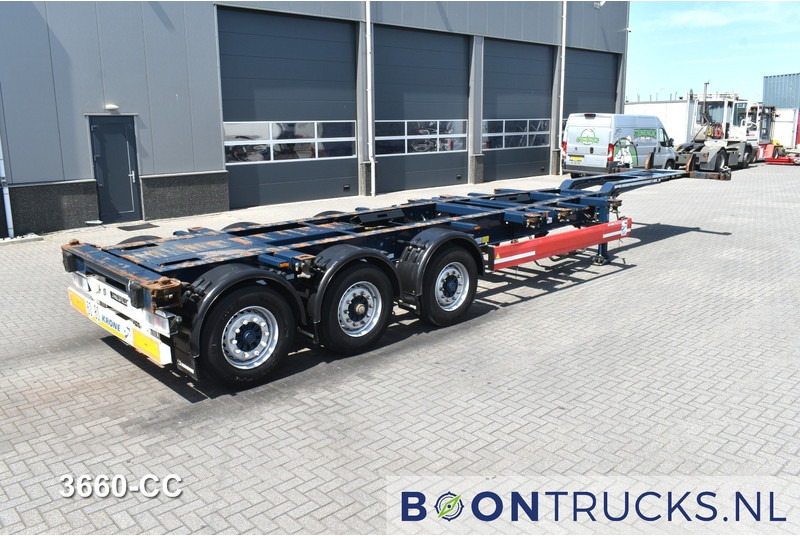 Krone SD BOX LINER | 2x20-40-45ft HC * LIFT AXLE * BPW/DISC * EXTENDABLE REAR * 10x AVAILABLE - Контейнеровоз/ Змінний кузов напівпричіп: фото 1 Krone SD BOX LINER | 2x20-40-45ft HC * LIFT AXLE * BPW/DISC * EXTENDABLE REAR * 10x AVAILABLE - Контейнеровоз/ Змінний кузов напівпричіп: фото 1