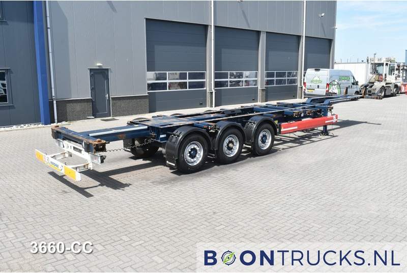 Krone SD BOX LINER | 2x20-40-45ft HC * LIFT AXLE * BPW/DISC * EXTENDABLE REAR * 10x AVAILABLE - Контейнеровоз/ Змінний кузов напівпричіп: фото 2 Krone SD BOX LINER | 2x20-40-45ft HC * LIFT AXLE * BPW/DISC * EXTENDABLE REAR * 10x AVAILABLE - Контейнеровоз/ Змінний кузов напівпричіп: фото 2