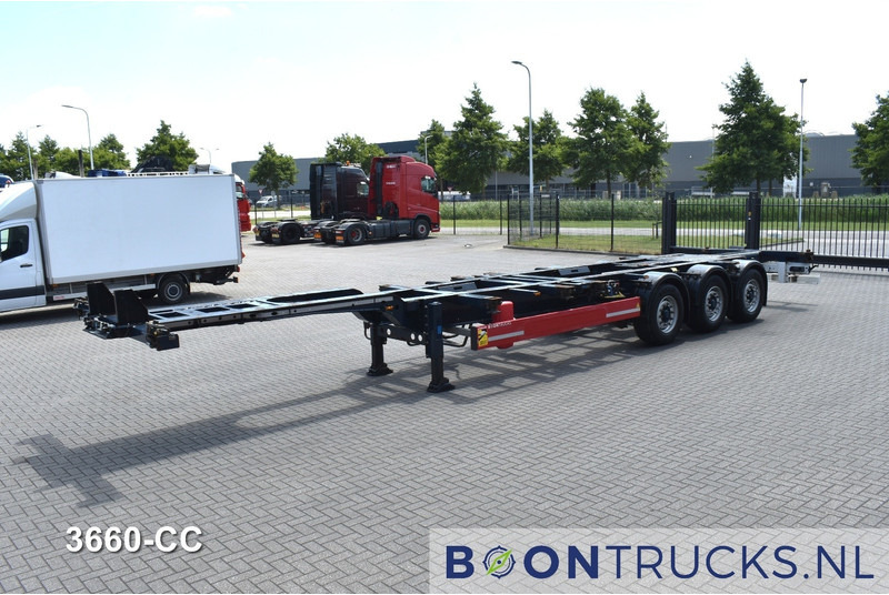 Krone SD BOX LINER | 2x20-40-45ft HC * LIFT AXLE * BPW/DISC * EXTENDABLE REAR * 10x AVAILABLE - Контейнеровоз/ Змінний кузов напівпричіп: фото 5 Krone SD BOX LINER | 2x20-40-45ft HC * LIFT AXLE * BPW/DISC * EXTENDABLE REAR * 10x AVAILABLE - Контейнеровоз/ Змінний кузов напівпричіп: фото 5