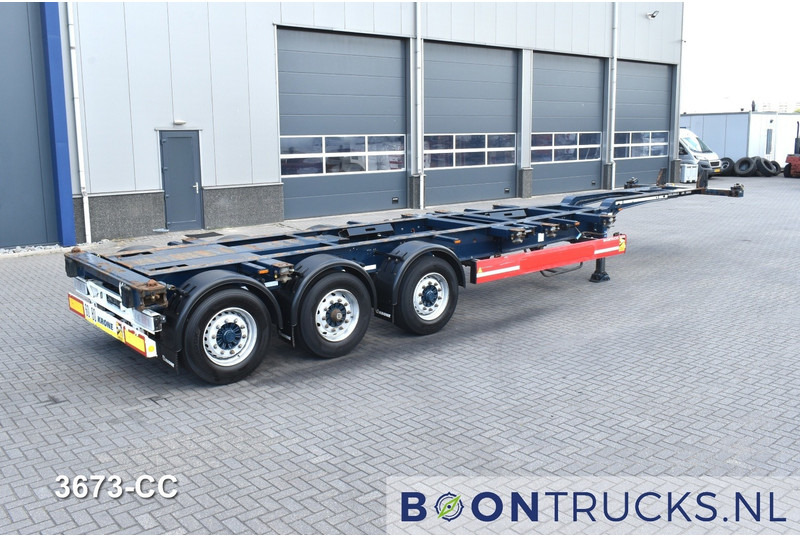 Krone SD BOX LINER | 2x20-40-45ft HC * LIFT AXLE * BPW/DISC * EXTENDABLE REAR * 10x AVAILABLE - Контейнеровоз/ Змінний кузов напівпричіп: фото 1 Krone SD BOX LINER | 2x20-40-45ft HC * LIFT AXLE * BPW/DISC * EXTENDABLE REAR * 10x AVAILABLE - Контейнеровоз/ Змінний кузов напівпричіп: фото 1