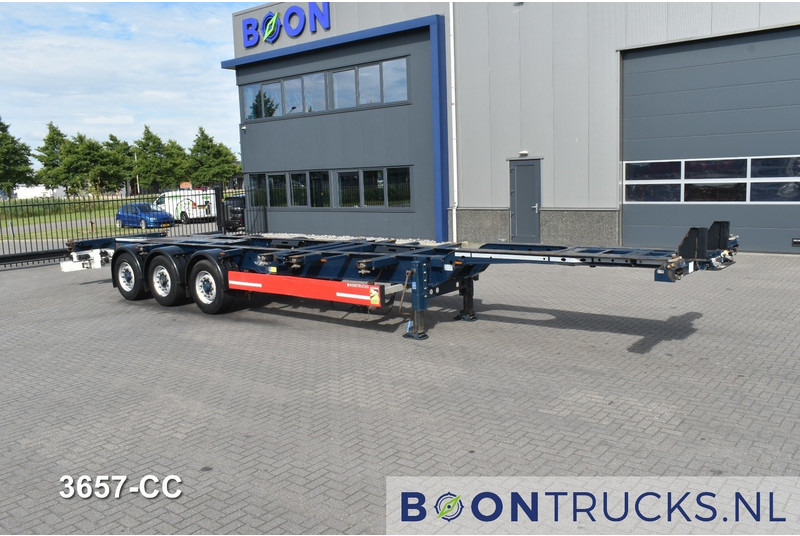Krone SD BOX LINER | 2x20-40-45ft HC * LIFT AXLE * BPW/DISC * EXTENDABLE REAR * 10x AVAILABLE - Контейнеровоз/ Змінний кузов напівпричіп: фото 5 Krone SD BOX LINER | 2x20-40-45ft HC * LIFT AXLE * BPW/DISC * EXTENDABLE REAR * 10x AVAILABLE - Контейнеровоз/ Змінний кузов напівпричіп: фото 5