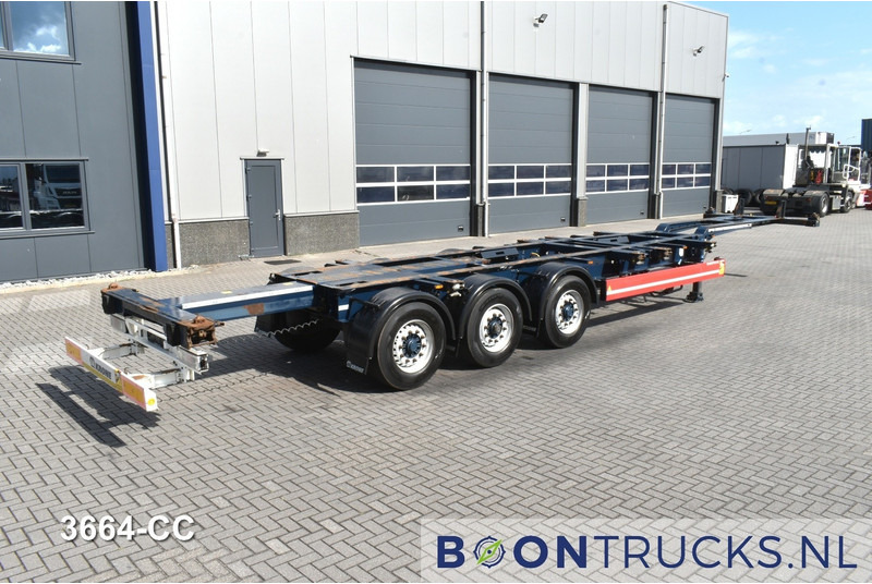 Krone SD BOX LINER | 2x20-40-45ft HC * LIFT AXLE * BPW/DISC * EXTENDABLE REAR * 9x AVAILABLE - Контейнеровоз/ Змінний кузов напівпричіп: фото 2 Krone SD BOX LINER | 2x20-40-45ft HC * LIFT AXLE * BPW/DISC * EXTENDABLE REAR * 9x AVAILABLE - Контейнеровоз/ Змінний кузов напівпричіп: фото 2
