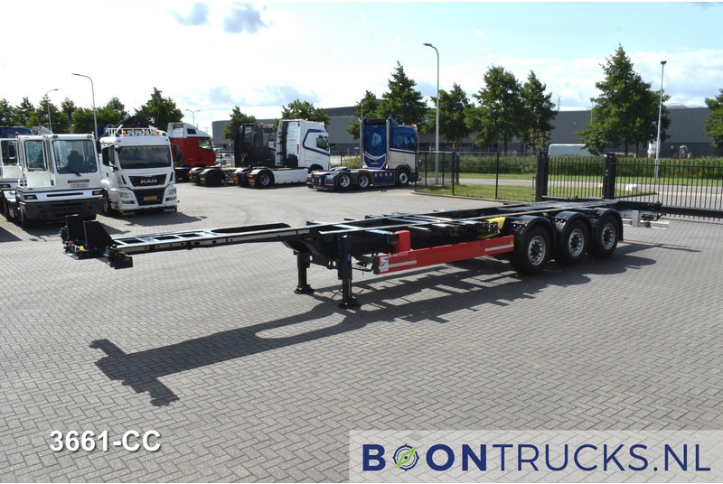 Krone SD BOX LINER | 2x20-40-45ft HC * LIFT AXLE * BPW/DISC * EXTENDABLE REAR * 9x AVAILABLE - Контейнеровоз/ Змінний кузов напівпричіп: фото 5 Krone SD BOX LINER | 2x20-40-45ft HC * LIFT AXLE * BPW/DISC * EXTENDABLE REAR * 9x AVAILABLE - Контейнеровоз/ Змінний кузов напівпричіп: фото 5