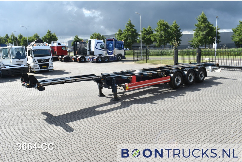 Krone SD BOX LINER | 2x20-40-45ft HC * LIFT AXLE * BPW/DISC * EXTENDABLE REAR * 9x AVAILABLE - Контейнеровоз/ Змінний кузов напівпричіп: фото 5 Krone SD BOX LINER | 2x20-40-45ft HC * LIFT AXLE * BPW/DISC * EXTENDABLE REAR * 9x AVAILABLE - Контейнеровоз/ Змінний кузов напівпричіп: фото 5