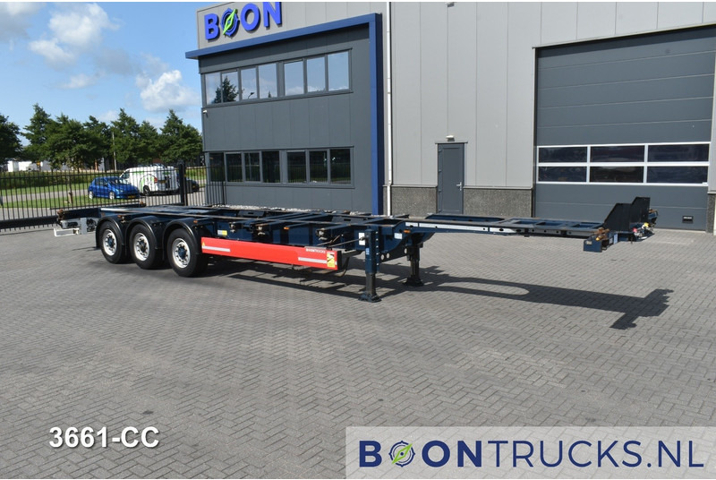Krone SD BOX LINER | 2x20-40-45ft HC * LIFT AXLE * BPW/DISC * EXTENDABLE REAR * 9x AVAILABLE - Контейнеровоз/ Змінний кузов напівпричіп: фото 4 Krone SD BOX LINER | 2x20-40-45ft HC * LIFT AXLE * BPW/DISC * EXTENDABLE REAR * 9x AVAILABLE - Контейнеровоз/ Змінний кузов напівпричіп: фото 4