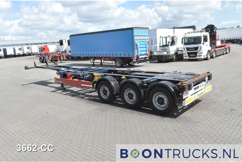 Krone SD BOX LINER | 2x20-40-45ft HC * LIFT AXLE * BPW/DISC * EXTENDABLE REAR * 9x AVAILABLE - Контейнеровоз/ Змінний кузов напівпричіп: фото 3 Krone SD BOX LINER | 2x20-40-45ft HC * LIFT AXLE * BPW/DISC * EXTENDABLE REAR * 9x AVAILABLE - Контейнеровоз/ Змінний кузов напівпричіп: фото 3