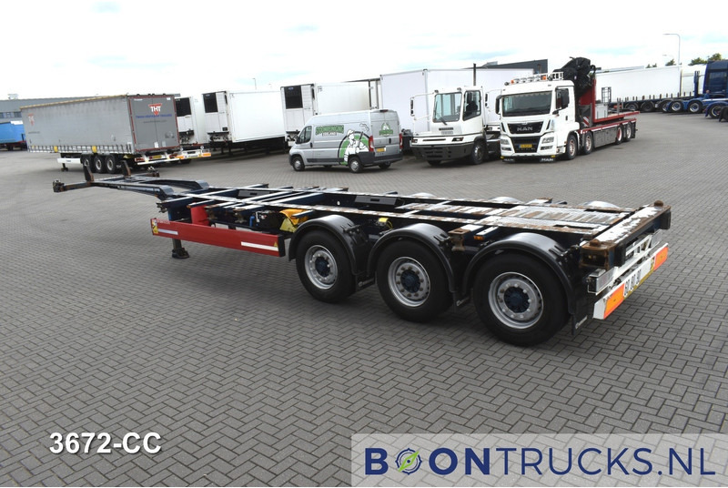 Krone SD BOX LINER | 2x20-40-45ft HC * LIFTAS * BPW/SCHIJF * ACHTERSCHUIVER * 10x AVAILABLE - Контейнеровоз/ Змінний кузов напівпричіп: фото 3 Krone SD BOX LINER | 2x20-40-45ft HC * LIFTAS * BPW/SCHIJF * ACHTERSCHUIVER * 10x AVAILABLE - Контейнеровоз/ Змінний кузов напівпричіп: фото 3