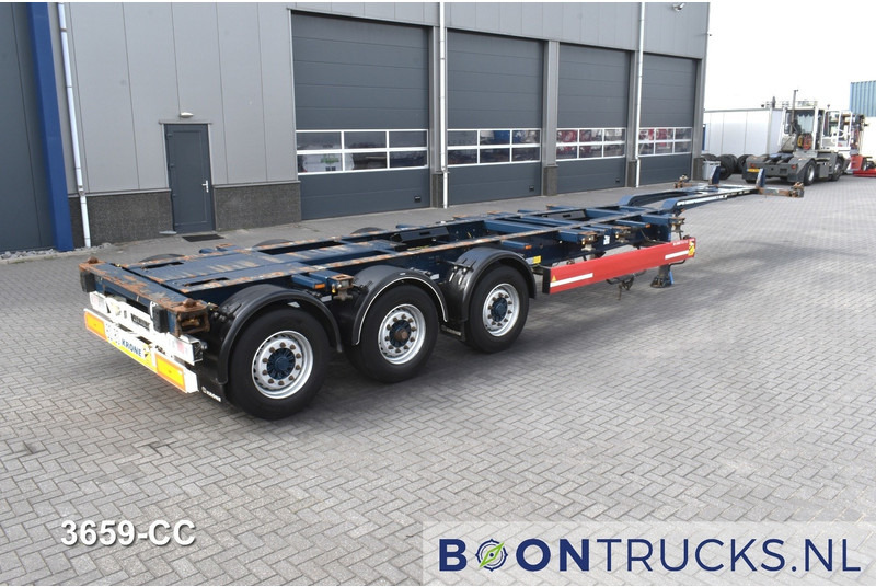 Krone SD BOX LINER | 2x20-40-45ft HC * LIFTAS * BPW/SCHIJF * ACHTERSCHUIVER * 9x BESCHIKBAAR - Контейнеровоз/ Змінний кузов напівпричіп: фото 1 Krone SD BOX LINER | 2x20-40-45ft HC * LIFTAS * BPW/SCHIJF * ACHTERSCHUIVER * 9x BESCHIKBAAR - Контейнеровоз/ Змінний кузов напівпричіп: фото 1