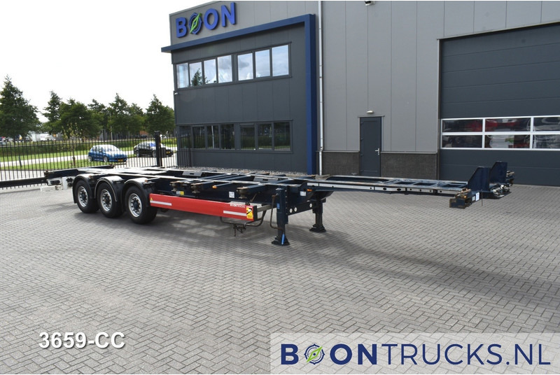 Krone SD BOX LINER | 2x20-40-45ft HC * LIFTAS * BPW/SCHIJF * ACHTERSCHUIVER * 9x BESCHIKBAAR - Контейнеровоз/ Змінний кузов напівпричіп: фото 4 Krone SD BOX LINER | 2x20-40-45ft HC * LIFTAS * BPW/SCHIJF * ACHTERSCHUIVER * 9x BESCHIKBAAR - Контейнеровоз/ Змінний кузов напівпричіп: фото 4