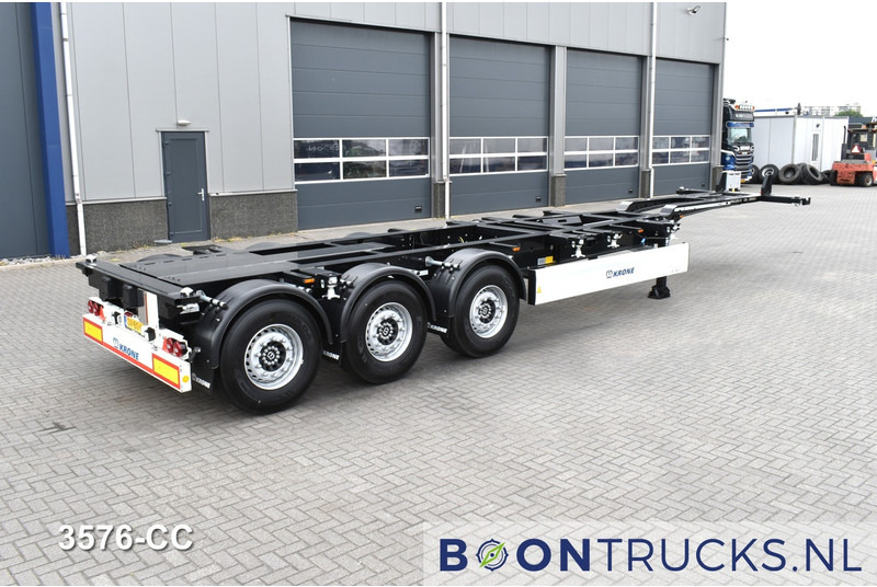 Krone SD BOX LINER NEW / UNREGISTERED | 2x20-40-45ft * LIFT AXLE * DISC BRAKES - Контейнеровоз/ Змінний кузов напівпричіп: фото 1 Krone SD BOX LINER NEW / UNREGISTERED | 2x20-40-45ft * LIFT AXLE * DISC BRAKES - Контейнеровоз/ Змінний кузов напівпричіп: фото 1