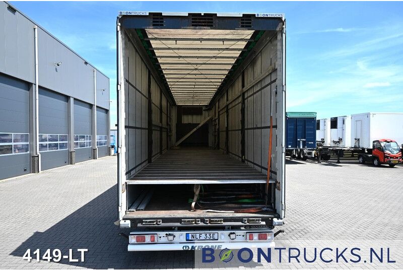 Krone SD MEGA LINER DOUBLE FLOOR * LIFT ROOF * SLIDE ROOF * BPW * TOP! - Низькорамна платформа напівпричіп: фото 2 Krone SD MEGA LINER DOUBLE FLOOR * LIFT ROOF * SLIDE ROOF * BPW * TOP! - Низькорамна платформа напівпричіп: фото 2