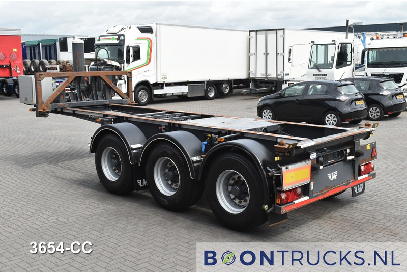 LAG O-3-CC | 20ft TIPPING CHASSIS * 24v SELF SUPPORT * LIFT AXLE * BPW / DISC - Контейнеровоз/ Змінний кузов напівпричіп: фото 2 LAG O-3-CC | 20ft TIPPING CHASSIS * 24v SELF SUPPORT * LIFT AXLE * BPW / DISC - Контейнеровоз/ Змінний кузов напівпричіп: фото 2