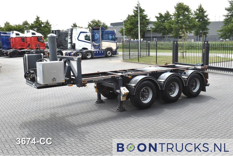 LAG O-3-CC A9 | 20ft TIPPING CHASSIS * 24v SELF SUPPORT * LIFT AXLE * BPW / DISC - Контейнеровоз/ Змінний кузов напівпричіп: фото 5 LAG O-3-CC A9 | 20ft TIPPING CHASSIS * 24v SELF SUPPORT * LIFT AXLE * BPW / DISC - Контейнеровоз/ Змінний кузов напівпричіп: фото 5