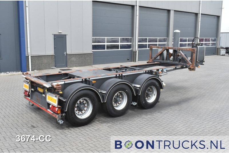 LAG O-3-CC A9 | 20ft TIPPING CHASSIS * 24v SELF SUPPORT * LIFT AXLE * BPW / DISC - Контейнеровоз/ Змінний кузов напівпричіп: фото 1 LAG O-3-CC A9 | 20ft TIPPING CHASSIS * 24v SELF SUPPORT * LIFT AXLE * BPW / DISC - Контейнеровоз/ Змінний кузов напівпричіп: фото 1