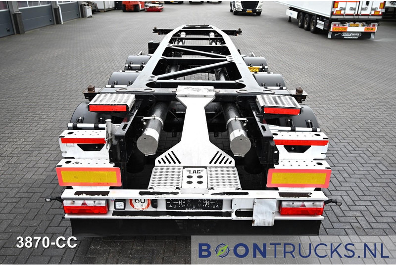 LAG O-3-CC TANK CHASSIS | 20t * 3250 Kg * ADR AT-FL-OX * BPW / DISC - Контейнеровоз/ Змінний кузов напівпричіп: фото 2 LAG O-3-CC TANK CHASSIS | 20t * 3250 Kg * ADR AT-FL-OX * BPW / DISC - Контейнеровоз/ Змінний кузов напівпричіп: фото 2