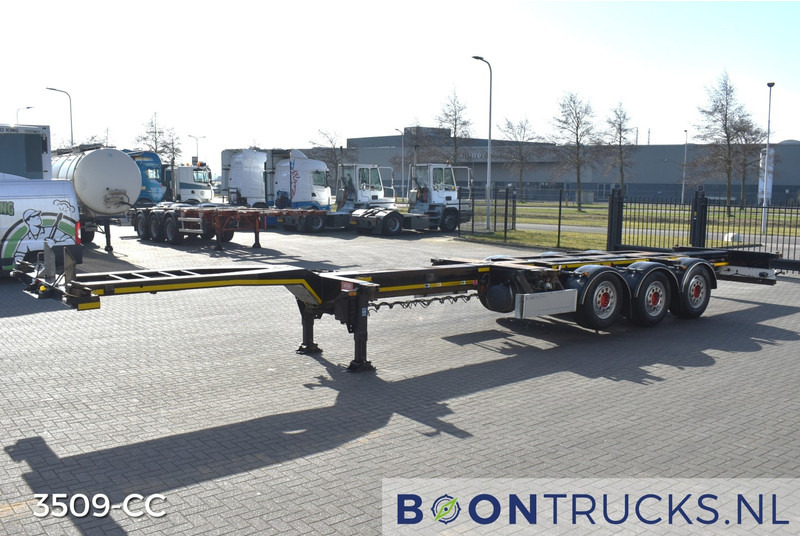 Pacton ET3 | 2x20-30-40-45ft HC * 2x EXTENDABLE * SAF / DISC * NL TRAILER - Контейнеровоз/ Змінний кузов напівпричіп: фото 5 Pacton ET3 | 2x20-30-40-45ft HC * 2x EXTENDABLE * SAF / DISC * NL TRAILER - Контейнеровоз/ Змінний кузов напівпричіп: фото 5