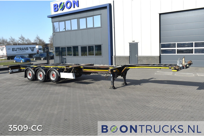 Pacton ET3 | 2x20-30-40-45ft HC * 2x EXTENDABLE * SAF / DISC * NL TRAILER - Контейнеровоз/ Змінний кузов напівпричіп: фото 4 Pacton ET3 | 2x20-30-40-45ft HC * 2x EXTENDABLE * SAF / DISC * NL TRAILER - Контейнеровоз/ Змінний кузов напівпричіп: фото 4