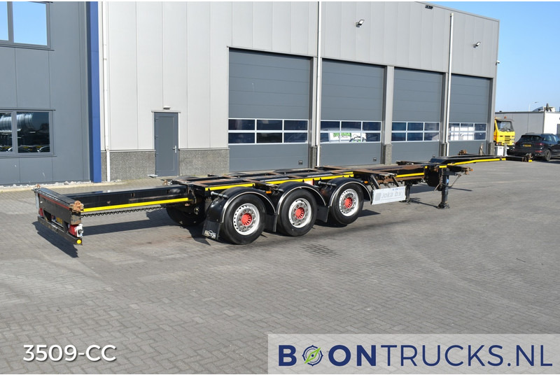 Pacton ET3 | 2x20-30-40-45ft HC * 2x EXTENDABLE * SAF / DISC * NL TRAILER - Контейнеровоз/ Змінний кузов напівпричіп: фото 2 Pacton ET3 | 2x20-30-40-45ft HC * 2x EXTENDABLE * SAF / DISC * NL TRAILER - Контейнеровоз/ Змінний кузов напівпричіп: фото 2