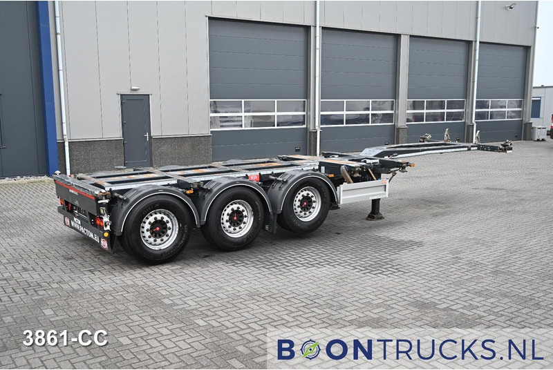 Pacton ET3 | 2x20-30-40-45ft HC * LIFTAS * 2x UITSCHUIFBAAR * SAF/SCHIJF * APK 06-2026 - Контейнеровоз/ Змінний кузов напівпричіп: фото 1 Pacton ET3 | 2x20-30-40-45ft HC * LIFTAS * 2x UITSCHUIFBAAR * SAF/SCHIJF * APK 06-2026 - Контейнеровоз/ Змінний кузов напівпричіп: фото 1