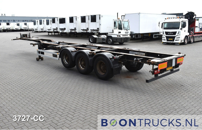 Pacton T3-007 | 2x20-40-45ft HC * FIXED CHASSIS * LIFT AXLE * NL TRAILER - Контейнеровоз/ Змінний кузов напівпричіп: фото 2 Pacton T3-007 | 2x20-40-45ft HC * FIXED CHASSIS * LIFT AXLE * NL TRAILER - Контейнеровоз/ Змінний кузов напівпричіп: фото 2