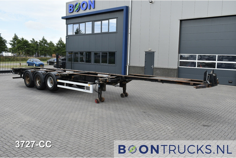 Pacton T3-007 | 2x20-40-45ft HC * FIXED CHASSIS * LIFT AXLE * NL TRAILER - Контейнеровоз/ Змінний кузов напівпричіп: фото 3 Pacton T3-007 | 2x20-40-45ft HC * FIXED CHASSIS * LIFT AXLE * NL TRAILER - Контейнеровоз/ Змінний кузов напівпричіп: фото 3