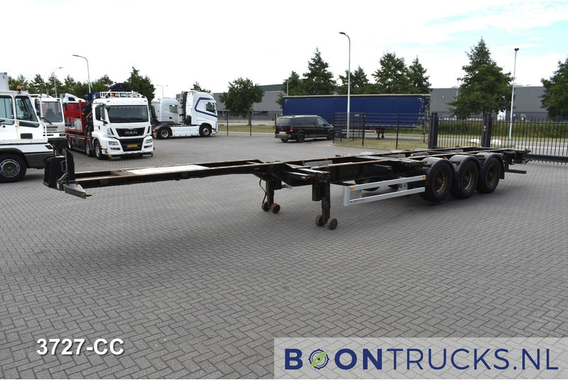 Pacton T3-007 | 2x20-40-45ft HC * FIXED CHASSIS * LIFT AXLE * NL TRAILER - Контейнеровоз/ Змінний кузов напівпричіп: фото 4 Pacton T3-007 | 2x20-40-45ft HC * FIXED CHASSIS * LIFT AXLE * NL TRAILER - Контейнеровоз/ Змінний кузов напівпричіп: фото 4