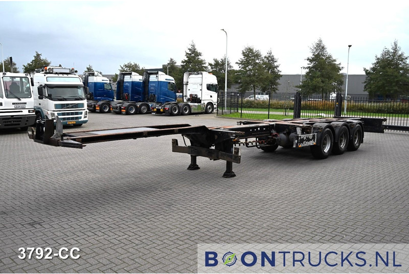 Pacton T3-010 2x20-30-40-45ft HC * 2x EXTENDABLE * 1x LIFT AXLE * NL TRAILER - Контейнеровоз/ Змінний кузов напівпричіп: фото 5 Pacton T3-010 2x20-30-40-45ft HC * 2x EXTENDABLE * 1x LIFT AXLE * NL TRAILER - Контейнеровоз/ Змінний кузов напівпричіп: фото 5