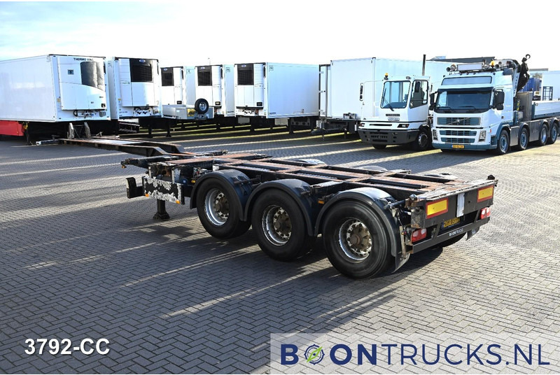 Pacton T3-010 2x20-30-40-45ft HC * 2x EXTENDABLE * 1x LIFT AXLE * NL TRAILER - Контейнеровоз/ Змінний кузов напівпричіп: фото 3 Pacton T3-010 2x20-30-40-45ft HC * 2x EXTENDABLE * 1x LIFT AXLE * NL TRAILER - Контейнеровоз/ Змінний кузов напівпричіп: фото 3