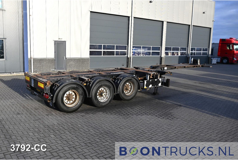 Pacton T3-010 2x20-30-40-45ft HC * 2x EXTENDABLE * 1x LIFT AXLE * NL TRAILER - Контейнеровоз/ Змінний кузов напівпричіп: фото 1 Pacton T3-010 2x20-30-40-45ft HC * 2x EXTENDABLE * 1x LIFT AXLE * NL TRAILER - Контейнеровоз/ Змінний кузов напівпричіп: фото 1