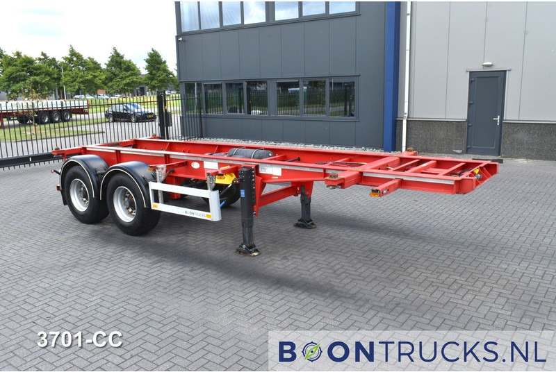 Pacton TXC 233 | 20ft * 2980 Kg * BPW / DRUM * NL TRAILER * 3x AVAILABLE - Контейнеровоз/ Змінний кузов напівпричіп: фото 4 Pacton TXC 233 | 20ft * 2980 Kg * BPW / DRUM * NL TRAILER * 3x AVAILABLE - Контейнеровоз/ Змінний кузов напівпричіп: фото 4