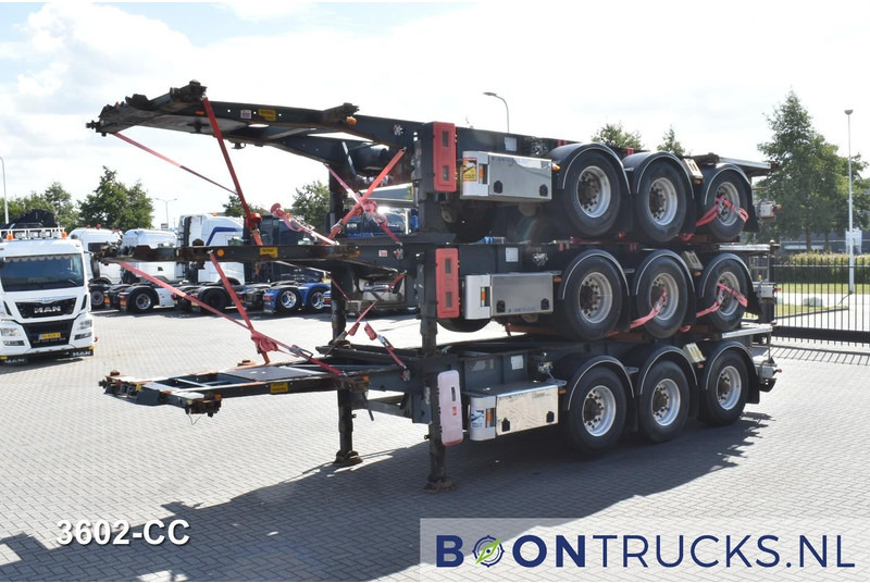 Van Hool 3B0071 STACK PRICE € 11500 | 20-30ft * ADR: FL, AT, OX * 3840 KG * LIFT AXLE - Контейнеровоз/ Змінний кузов напівпричіп: фото 4 Van Hool 3B0071 STACK PRICE € 11500 | 20-30ft * ADR: FL, AT, OX * 3840 KG * LIFT AXLE - Контейнеровоз/ Змінний кузов напівпричіп: фото 4