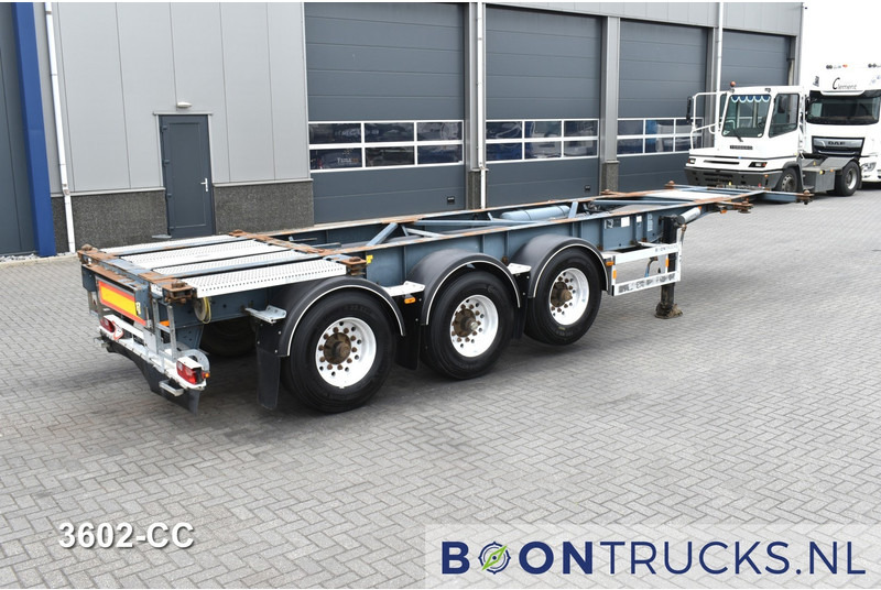 Van Hool 3B0071 TANK CHASSIS | 20-30ft * ADR: FL, AT, OX * 3840 KG * LIFT AXLE - Контейнеровоз/ Змінний кузов напівпричіп: фото 1 Van Hool 3B0071 TANK CHASSIS | 20-30ft * ADR: FL, AT, OX * 3840 KG * LIFT AXLE - Контейнеровоз/ Змінний кузов напівпричіп: фото 1