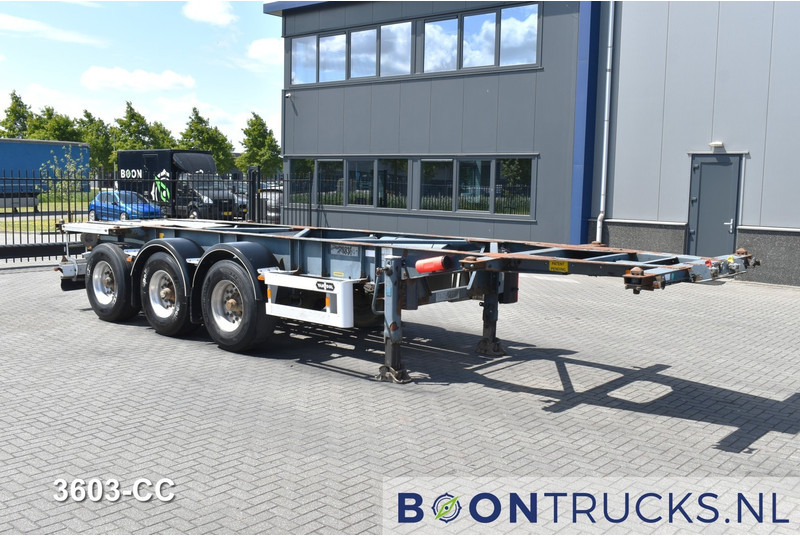 Van Hool 3B0071 TANK CHASSIS | 20-30ft * ADR: FL, AT, OX * 3840 KG * LIFT AXLE - Контейнеровоз/ Змінний кузов напівпричіп: фото 4 Van Hool 3B0071 TANK CHASSIS | 20-30ft * ADR: FL, AT, OX * 3840 KG * LIFT AXLE - Контейнеровоз/ Змінний кузов напівпричіп: фото 4