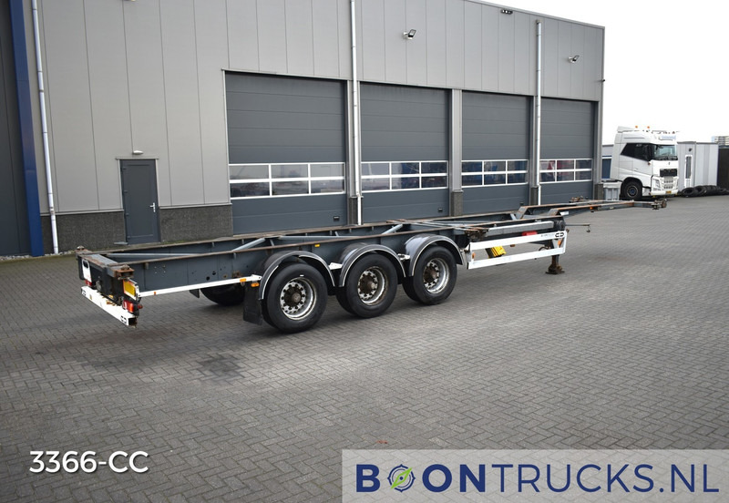 Van Hool 3B2015 FIXED CHASSIS | 2x20-40ft HC * 4600 Kg * NL TRAILER - Контейнеровоз/ Змінний кузов напівпричіп: фото 1 Van Hool 3B2015 FIXED CHASSIS | 2x20-40ft HC * 4600 Kg * NL TRAILER - Контейнеровоз/ Змінний кузов напівпричіп: фото 1