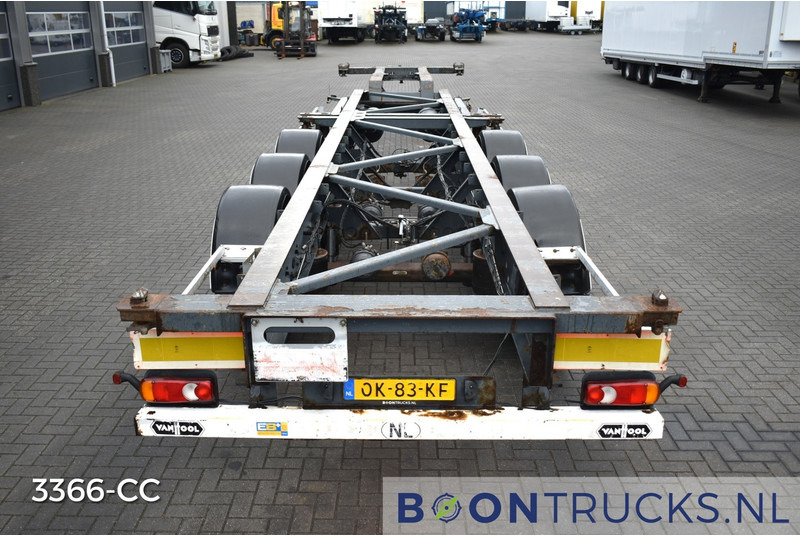 Van Hool 3B2015 FIXED CHASSIS | 2x20-40ft HC * 4600 Kg * NL TRAILER - Контейнеровоз/ Змінний кузов напівпричіп: фото 5 Van Hool 3B2015 FIXED CHASSIS | 2x20-40ft HC * 4600 Kg * NL TRAILER - Контейнеровоз/ Змінний кузов напівпричіп: фото 5