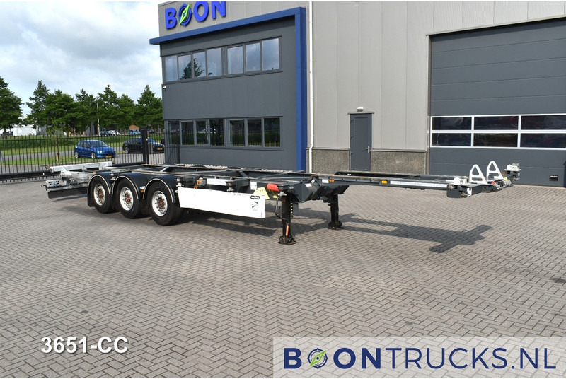 Van Hool A3C002 2x20-30-40-45ft HC * LIFT AXLE * SAF / DISC * EXTENDABLE REAR - Контейнеровоз/ Змінний кузов напівпричіп: фото 4 Van Hool A3C002 2x20-30-40-45ft HC * LIFT AXLE * SAF / DISC * EXTENDABLE REAR - Контейнеровоз/ Змінний кузов напівпричіп: фото 4