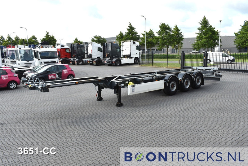 Van Hool A3C002 2x20-30-40-45ft HC * LIFT AXLE * SAF / DISC * EXTENDABLE REAR - Контейнеровоз/ Змінний кузов напівпричіп: фото 5 Van Hool A3C002 2x20-30-40-45ft HC * LIFT AXLE * SAF / DISC * EXTENDABLE REAR - Контейнеровоз/ Змінний кузов напівпричіп: фото 5