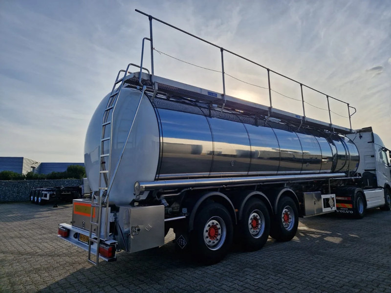 Feldbinder 38000 liter 3 kamer tankoplegger met CIP Leiding - Напівпричіп цистерна: фото 5 Feldbinder 38000 liter 3 kamer tankoplegger met CIP Leiding - Напівпричіп цистерна: фото 5