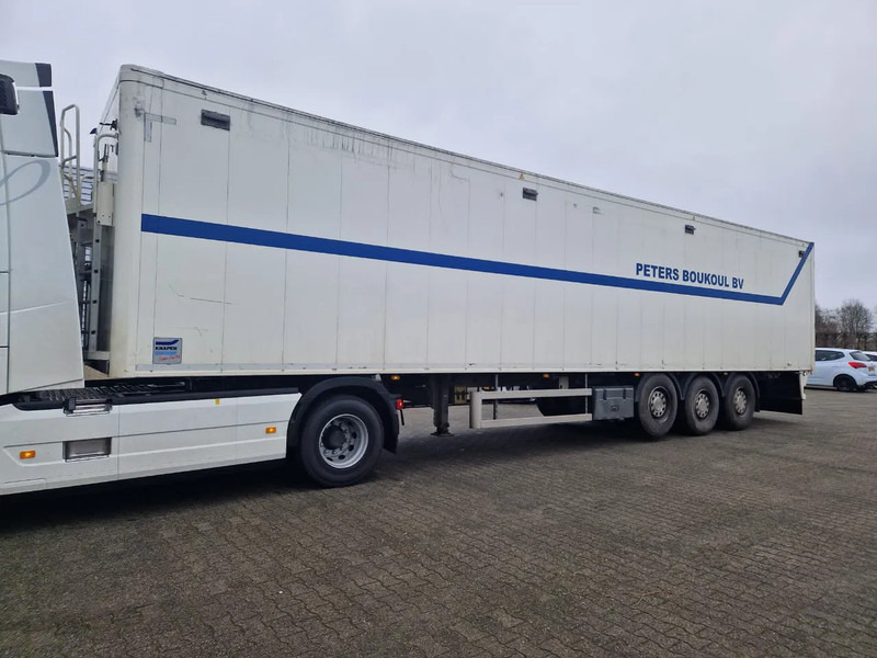 Knapen Trailers 92m3 walkingfloor 6mm vloer met naloop stuuras (Nieuwe APK) - З рухомою підлогою напівпричіп: фото 1 Knapen Trailers 92m3 walkingfloor 6mm vloer met naloop stuuras (Nieuwe APK) - З рухомою підлогою напівпричіп: фото 1