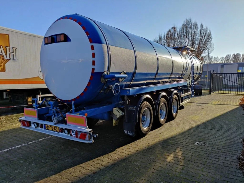 LAG 32000 liter tankoplegger met pomp ADR/VLG - Напівпричіп цистерна: фото 4 LAG 32000 liter tankoplegger met pomp ADR/VLG - Напівпричіп цистерна: фото 4