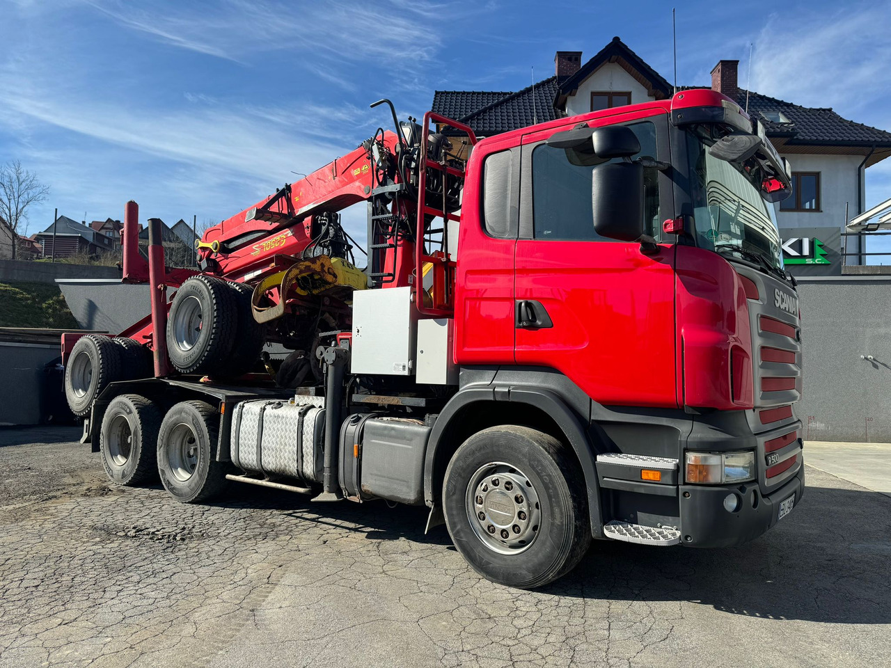 SCANIA R500 - Лісовоз, Вантажівка з маніпулятором: фото 2 SCANIA R500 - Лісовоз, Вантажівка з маніпулятором: фото 2