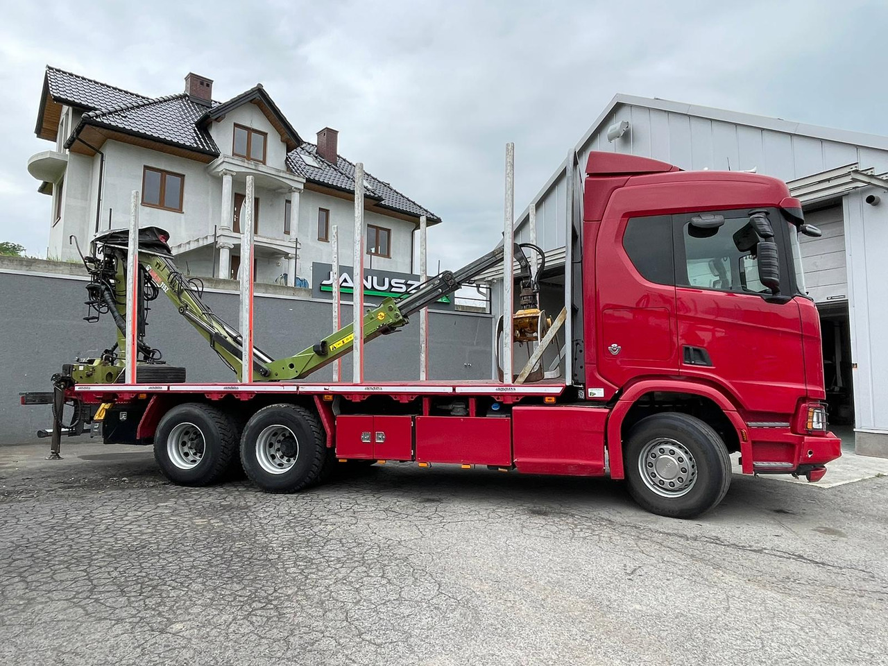 Лісовоз SCANIA R520 XT: фото 10