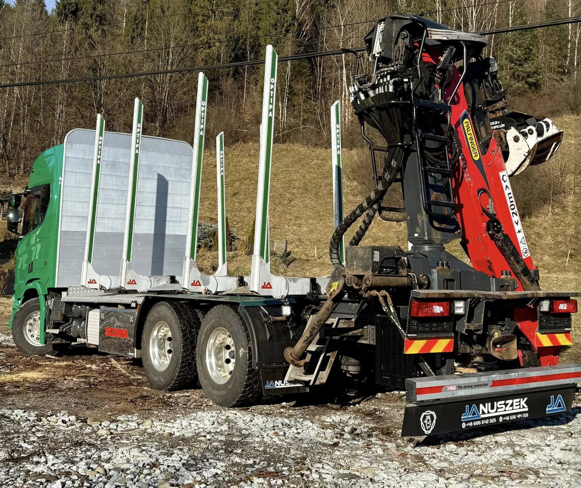 SCANIA R580 - Лісовоз, Вантажівка з маніпулятором: фото 4 SCANIA R580 - Лісовоз, Вантажівка з маніпулятором: фото 4