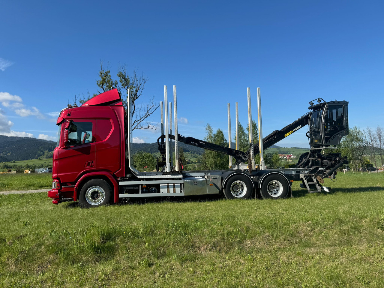 SCANIA R580 XT V8 - Лісовоз: фото 3 SCANIA R580 XT V8 - Лісовоз: фото 3