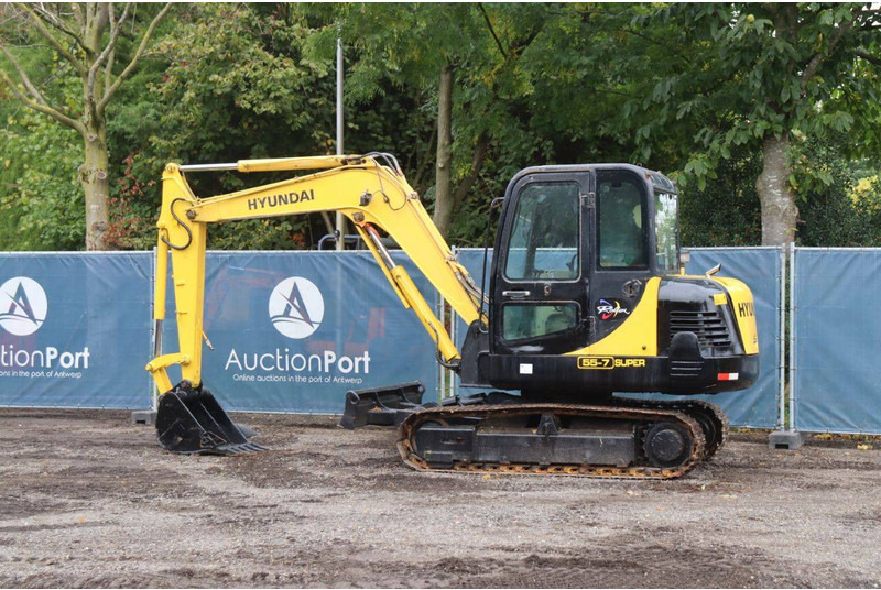 Hyundai R55-7 - Гусеничний екскаватор: фото 3 Hyundai R55-7 - Гусеничний екскаватор: фото 3