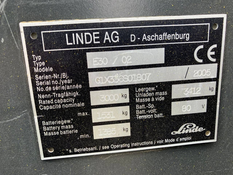 Електронавантажувач Linde E30-02: фото 7