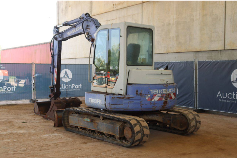 Takeuchi TB80FR - Гусеничний екскаватор: фото 4 Takeuchi TB80FR - Гусеничний екскаватор: фото 4
