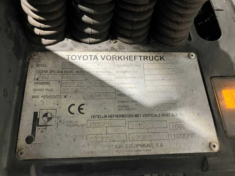 Дизельний навантажувач Toyota 02-8FDF18: фото 12 Дизельний навантажувач Toyota 02-8FDF18: фото 12