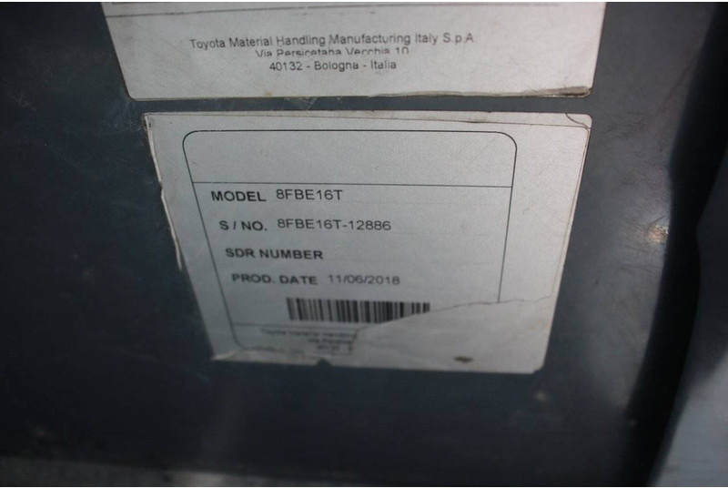 Електронавантажувач Toyota 8FBE16T: фото 19 Електронавантажувач Toyota 8FBE16T: фото 19